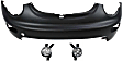 3-Piece Kit, Front Primed Bumper Cover, Includes (1) Bumper Cover and (2) Fog Light