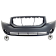 3-Piece Kit, Front Primed Bumper Cover, Includes (1) Bumper Cover and (2) Fog Light