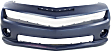 2013 Chevrolet Camaro - 3-Piece Kit Front Primed Bumper Cover, For Models Without RS Package, Includes (1) Bumper Cover and (2) Fog Light