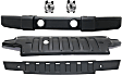 5-Piece Kit, Front Textured Bumper Cover, For Models With Standard Duty Type Bumper Cover, Includes (1) Bumper Cover, (1) Bumper Trim, (2) Fog Light, and (1) Valance
