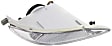 3-Piece Kit, Front Primed Bumper Cover, USA Built Vehicle, Includes (1) Bumper Cover and (2) Fog Light