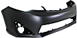 3-Piece Kit, Front Primed Bumper Cover, CAPA Certified, Includes (1) Bumper Cover and (2) Fog Light