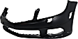 2008-2011 Mercedes Benz C350 - 3-Piece Kit, Front Primed Bumper Cover, For Models Without AMG Styling Package and Daytime Running Lights, CAPA Certified, Includes (1) Bumper Cover and (2) Fog Light