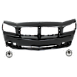 3-Piece Kit, Front Primed Bumper Cover, Includes (1) Bumper Cover and (2) Fog Light