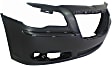 3-Piece Kit, Front Primed Bumper Cover, For Models With Adaptive Cruise Control, Without Parking Aid Sensor, Includes (1) Bumper Cover and (2) Fog Light