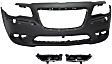 3-Piece Kit, Front Primed Bumper Cover, For Models Without Adaptive Cruise Control, Includes (1) Bumper Cover and (2) Fog Light
