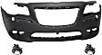 3-Piece Kit, Front Primed Bumper Cover, For Models Without Adaptive Cruise Control, Includes (1) Bumper Cover and (2) Fog Light