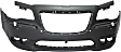 3-Piece Kit, Front Primed Bumper Cover, For Models With Parking Aid Sensor, Includes (1) Bumper Cover and (2) Fog Light