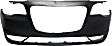 2023 Chrysler 300 - 3-Piece Kit Front Primed Bumper Cover, For Models With Parking Aid Sensor, Includes (1) Bumper Cover and (2) Fog Light