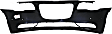 2023 Chrysler 300 - 3-Piece Kit Front Primed Bumper Cover, For Models With Parking Aid Sensor, Includes (1) Bumper Cover and (2) Fog Light