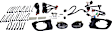 2-Piece Kit Coupe Front Primed Bumper Cover, Includes (1) Bumper Cover and (1) Fog Light