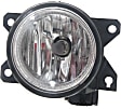 2016-2018 Honda Civic - 3-Piece Kit, Front Primed Bumper Cover, Except Hatchback and Si Model, Includes (1) Bumper Cover and (2) Fog Light