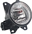 2016-2018 Honda Civic - 3-Piece Kit, Front Primed Bumper Cover, Except Hatchback and Si Model, Includes (1) Bumper Cover and (2) Fog Light