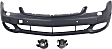 3-Piece Kit, Front Primed Bumper Cover, Includes (1) Bumper Cover and (2) Fog Light