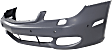 3-Piece Kit, Front Primed Bumper Cover, Includes (1) Bumper Cover and (2) Fog Light