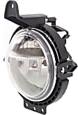 2015 Mini Cooper - 3-Piece Kit Front Primed Bumper Cover,  Includes (1) Bumper Cover and (2) Fog Light