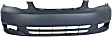 3-Piece Kit Sedan Front Primed Bumper Cover, Includes (1) Bumper Cover and (2) Fog Light