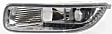 3-Piece Kit Sedan Front Primed Bumper Cover, Includes (1) Bumper Cover and (2) Fog Light