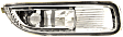 3-Piece Kit Sedan Front Primed Bumper Cover, Includes (1) Bumper Cover and (2) Fog Light