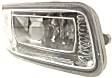 3-Piece Kit Sedan Front Primed Bumper Cover, Includes (1) Bumper Cover and (2) Fog Light