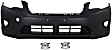 3-Piece Kit, Front Primed Bumper Cover, CAPA Certified, Includes (1) Bumper Cover and (2) Fog Light