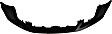 3-Piece Kit, Front Primed Bumper Cover, Includes (1) Bumper Cover and (2) Fog Light
