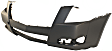 2012 Cadillac CTS 3.6L - 3-Piece Kit Front Primed Bumper Cover, For Models With Halogen Headlights, CAPA Certified  Includes (1) Bumper Cover and (2) Fog Light