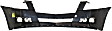 2012 Cadillac CTS 3.6L - 3-Piece Kit Front Primed Bumper Cover, For Models With Halogen Headlights, CAPA Certified  Includes (1) Bumper Cover and (2) Fog Light