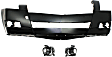 2012 Cadillac CTS 3.0L - 3-Piece Kit Front Primed Bumper Cover, For Models With HID Headlight,  Includes (1) Bumper Cover and (2) Fog Light