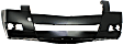 2012 Cadillac CTS 3.0L - 3-Piece Kit Front Primed Bumper Cover, For Models With HID Headlight,  Includes (1) Bumper Cover and (2) Fog Light