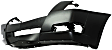 2012 Cadillac CTS 3.0L - 3-Piece Kit Front Primed Bumper Cover, For Models With HID Headlight,  Includes (1) Bumper Cover and (2) Fog Light