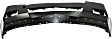 2012 Cadillac CTS 3.0L - 3-Piece Kit Front Primed Bumper Cover, For Models With HID Headlight,  Includes (1) Bumper Cover and (2) Fog Light