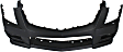 2009 Cadillac CTS V - 3-Piece Kit Front Primed Bumper Cover, For Models With HID Headlight, Sedan, Includes (1) Bumper Cover and (2) Fog Light