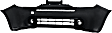 2009 Nissan Cube - 3-Piece Kit Front Primed Bumper Cover,  Includes (1) Bumper Cover and (2) Fog Light