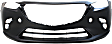 3-Piece Kit, Front Primed Bumper Cover, Includes (1) Bumper Cover and (2) Fog Light