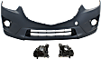 3-Piece Kit, Front Upper - Primed, Lower - Textured Bumper Cover, Includes (1) Bumper Cover and (2) Fog Light