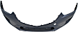 3-Piece Kit, Front Upper - Primed, Lower - Textured Bumper Cover, Includes (1) Bumper Cover and (2) Fog Light