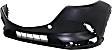 3-Piece Kit, Front Primed Bumper Cover, For Models Without Parking Aid Sensor, Includes (1) Bumper Cover and (2) Fog Light
