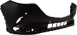 3-Piece Kit, Front Primed Bumper Cover, For Models With Parking Aid Sensor, Includes (1) Bumper Cover and (2) Fog Light