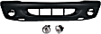 3-Piece Kit, Front Primed Bumper Cover, CAPA Certified, Includes (1) Bumper Cover and (2) Fog Light