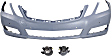 3-Piece Kit, Front Primed Bumper Cover, Wagon, For Models Without AMG Styling Package, With Elegance Package, Includes (1) Bumper Cover and (2) Fog Light