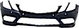 3-Piece Kit, Front Primed Bumper Cover, Includes (1) Bumper Cover and (2) Fog Light