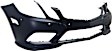 3-Piece Kit, Front Primed Bumper Cover, Includes (1) Bumper Cover and (2) Fog Light