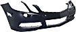3-Piece Kit, Front Primed Bumper Cover, Coupe, For Models Without AMG Styling Package, Without Corner Lights, Includes (1) Bumper Cover and (2) Fog Light