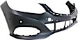 2014 Mercedes Benz E350 - 3-Piece Kit Front Primed Bumper Cover, For Models Without AMG Styling Package and Emblem Insert, For Models Without Driving Lights, Sedan, CAPA Certified Includes (1) Bumper Cover and (2) Fog Light