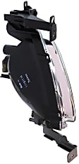 2012 Hyundai Elantra L - 3-Piece Kit Front Primed Bumper Cover, USA Built Vehicle, Includes (1) Bumper Cover and (2) Fog Light