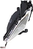 2012 Hyundai Elantra L - 3-Piece Kit Front Primed Bumper Cover, USA Built Vehicle, Includes (1) Bumper Cover and (2) Fog Light