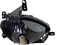 2012 Hyundai Elantra L - 3-Piece Kit Front Primed Bumper Cover, USA Built Vehicle, Includes (1) Bumper Cover and (2) Fog Light