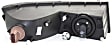 2007-2014 Cadillac Escalade - 3-Piece Kit Front Primed Bumper Cover, CAPA Certified, Includes (1) Bumper Cover and (2) Fog Light