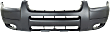 2004 Ford Escape XLT - 3-Piece Kit Front Primed Bumper Cover, Includes (1) Bumper Cover and (2) Fog Light